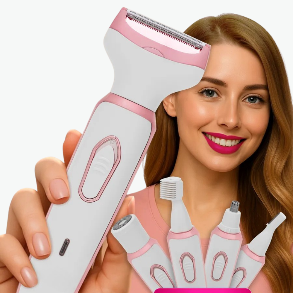 4-in-1 Rechargeable Electric Shaver