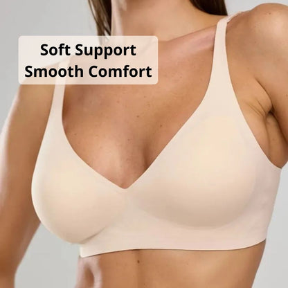 Jelly Strip Seamless Wireless Push-Up Bra