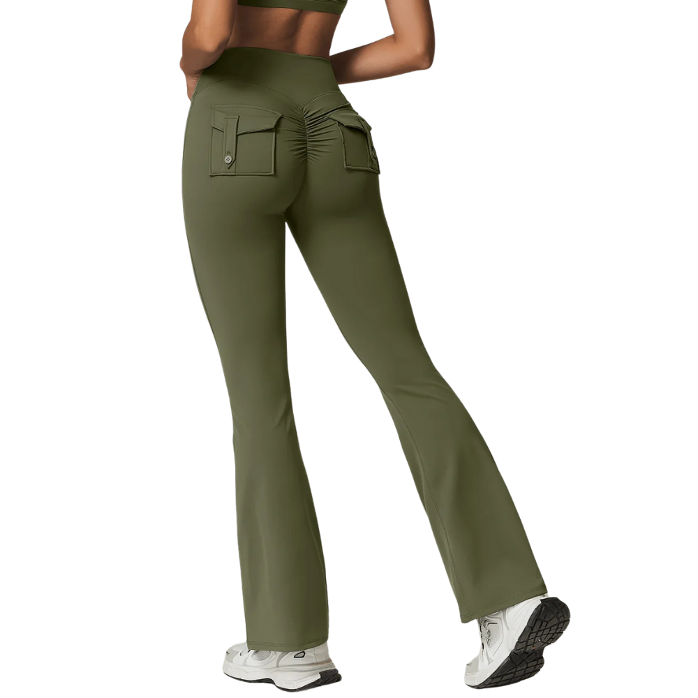 ContourLift Flare Leggings with Utility Pockets