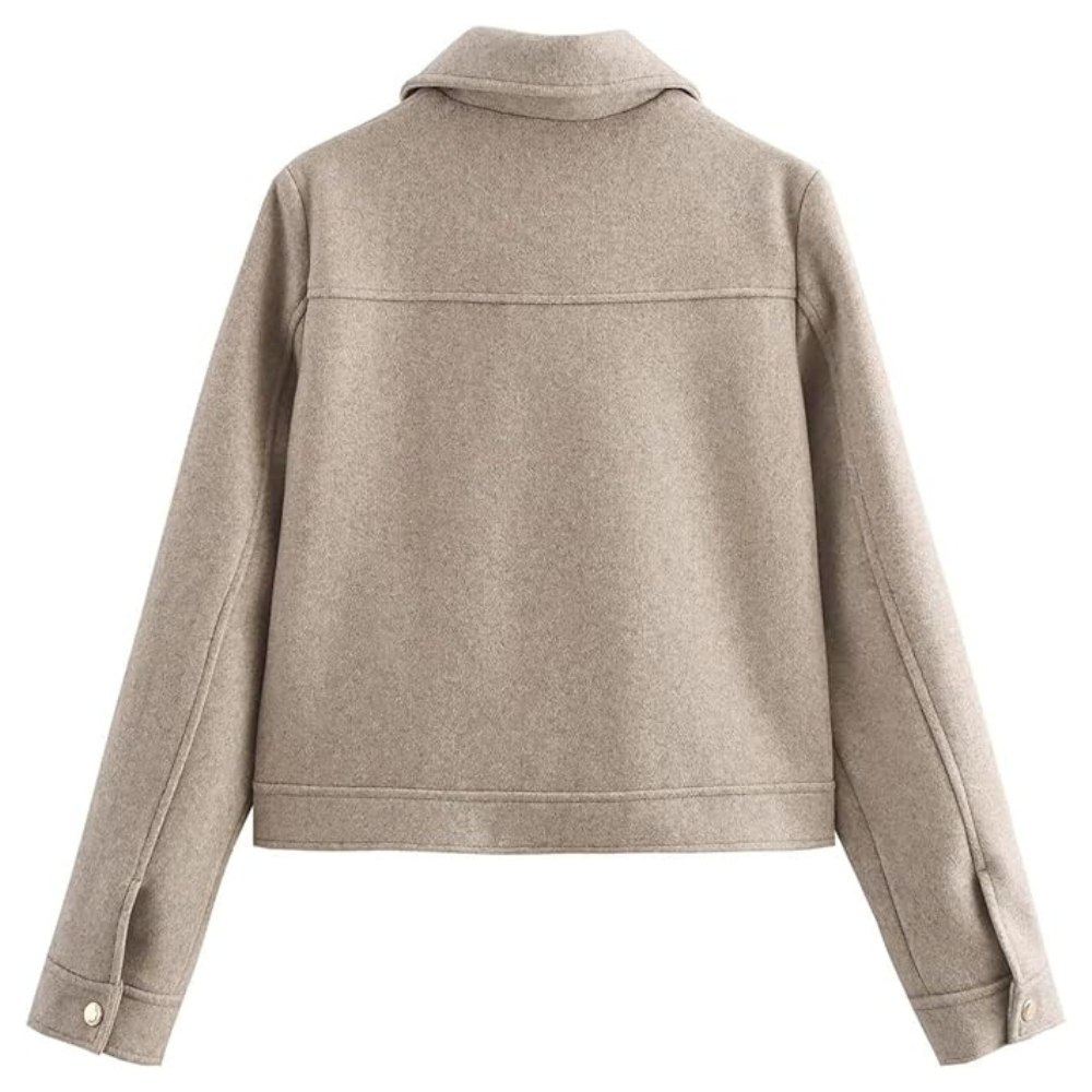 Cropped Wool Jacket – Timeless Elegance, Modern Edge