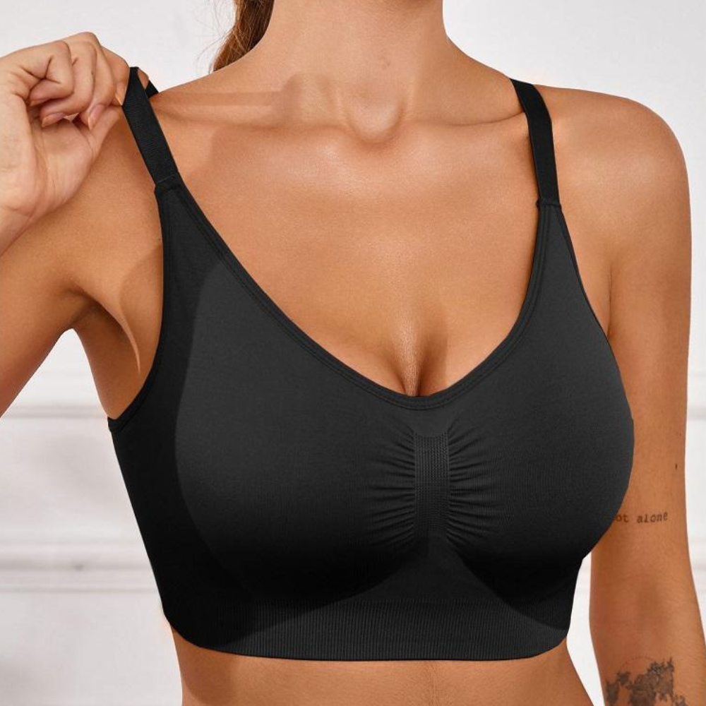 Wireless Soft Bra – Seamless Full Coverage & Everyday Comfort