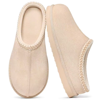 Luxe Comfort Memory Foam Suede Slippers