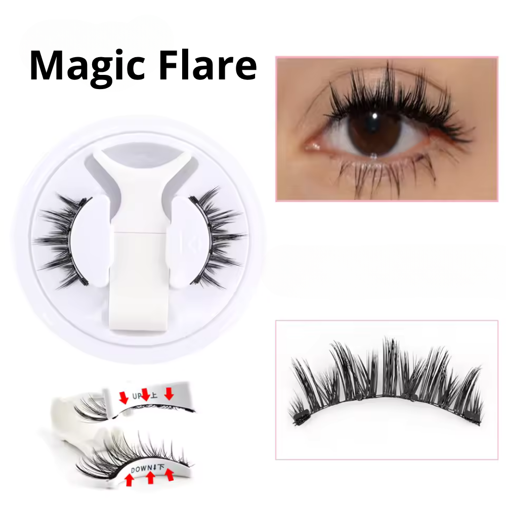 Magnetic Eyelashes – No Glue, No Mess, Just Snap & Go