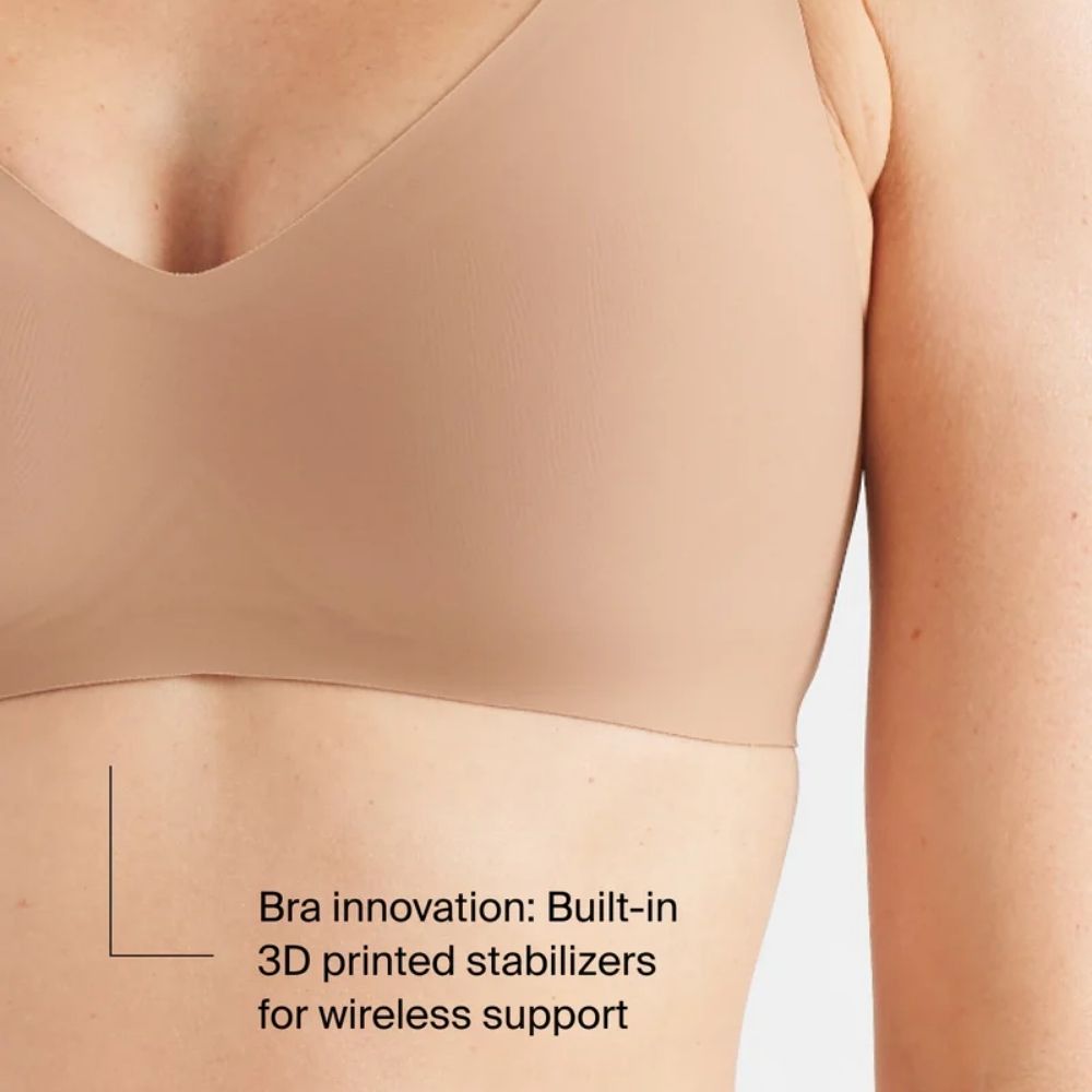 Jelly Strip Seamless Wireless Push-Up Bra