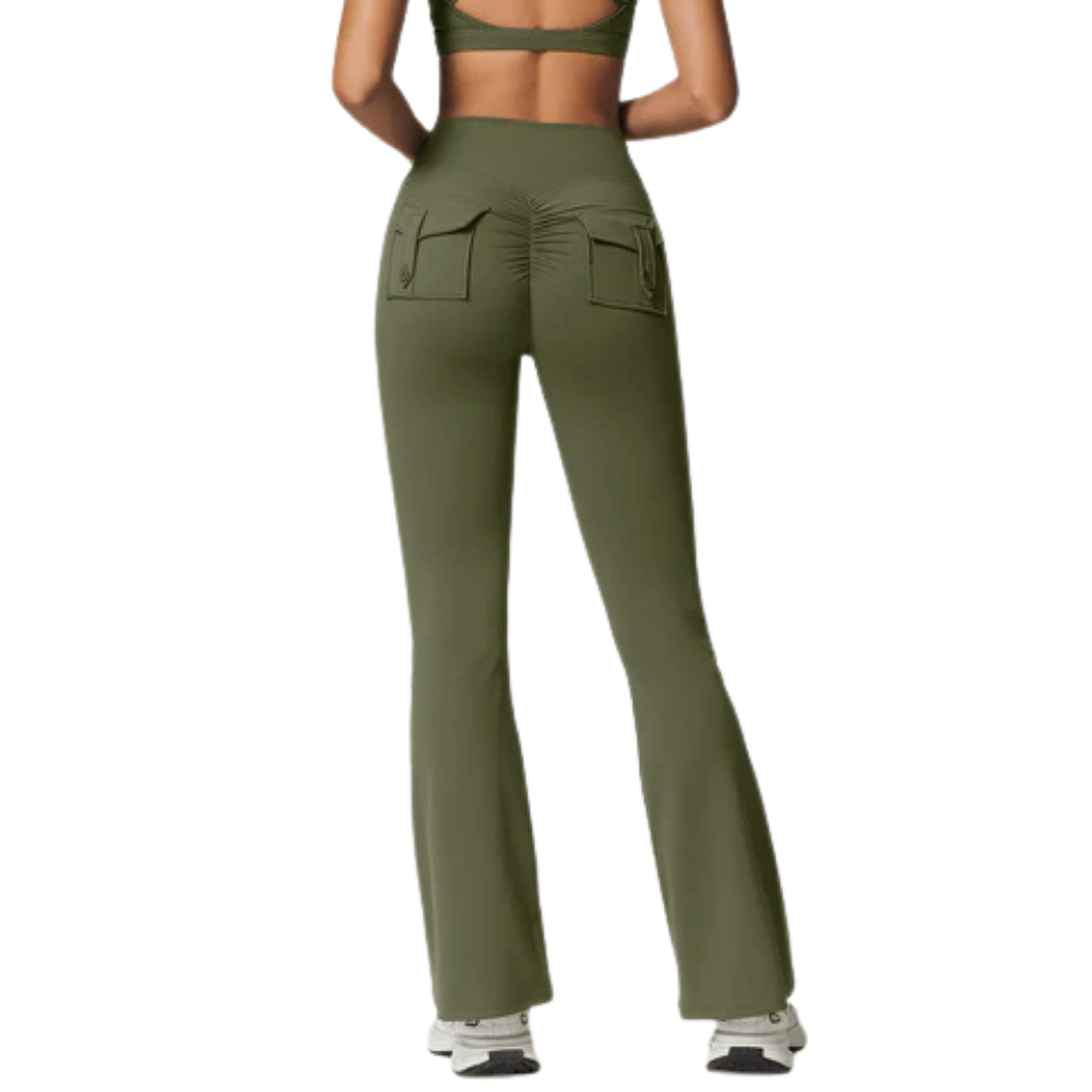 ContourLift Flare Leggings with Utility Pockets