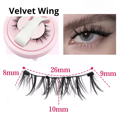 Magnetic Eyelashes – No Glue, No Mess, Just Snap & Go