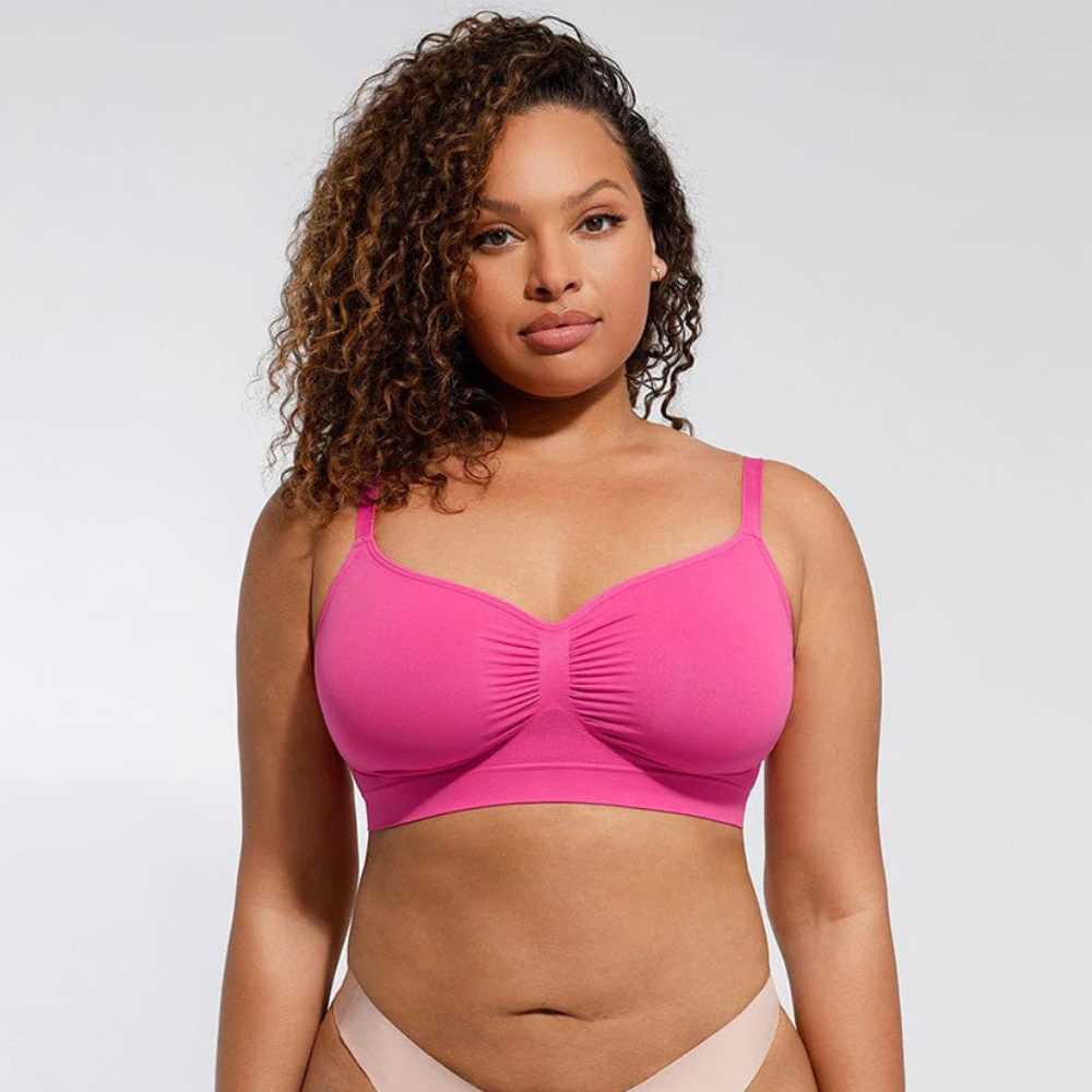 Wireless Soft Bra – Seamless Full Coverage & Everyday Comfort