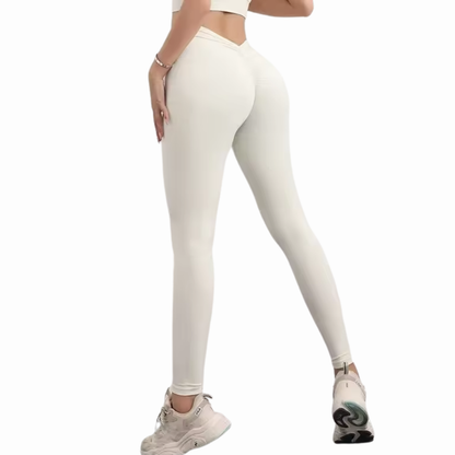 CurveLift V-Back Ruched Leggings