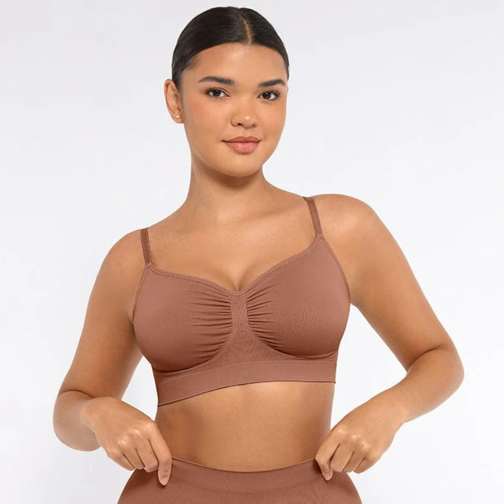Wireless Soft Bra – Seamless Full Coverage & Everyday Comfort