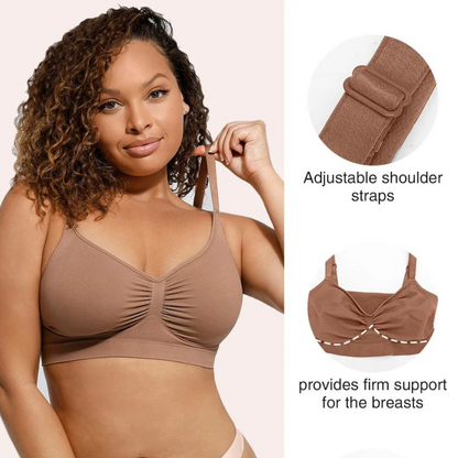 Wireless Soft Bra – Seamless Full Coverage & Everyday Comfort