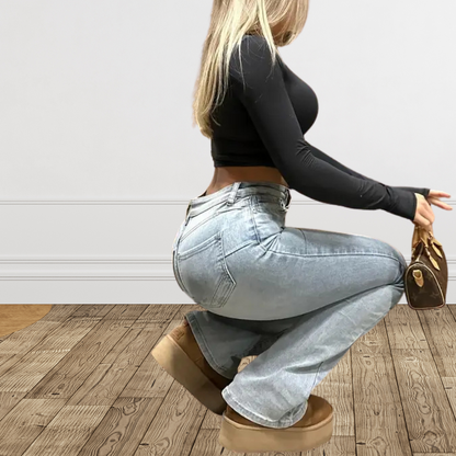 Women’s High-Waisted Butt-Lifting Jeans