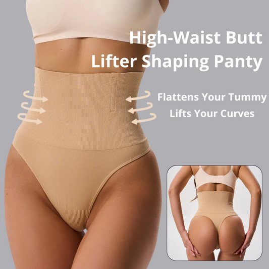 High-Waist Tummy Control Shaping Panties