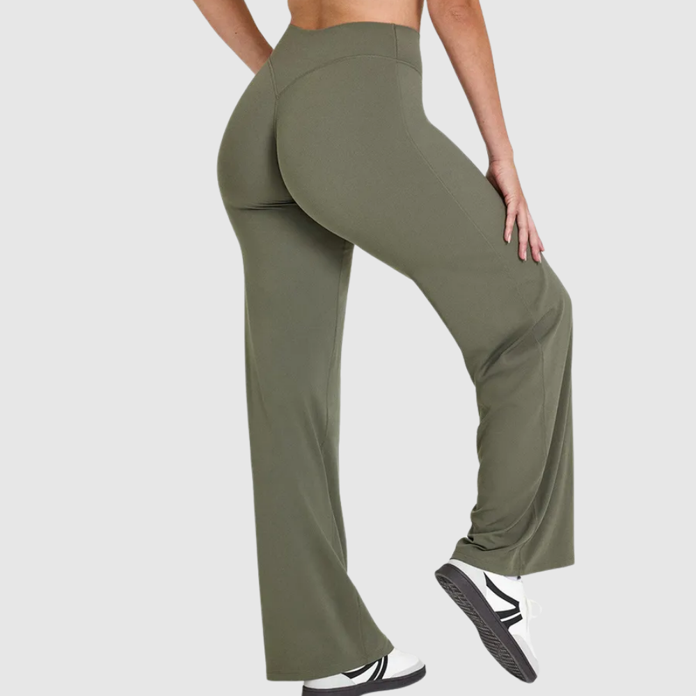 CloudFlex™ High-Stretch Straight-Leg Pants – Ultra Soft Naked Feel