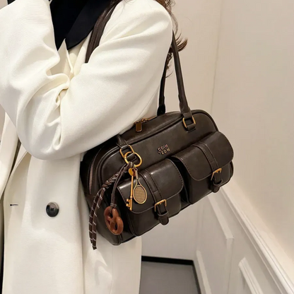 Women’s Multi-Pocket Shoulder Bag