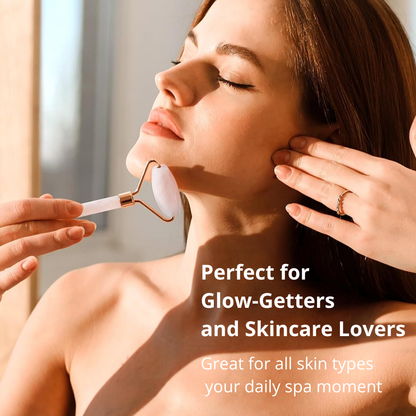 Jade Roller & Gua Sha set for Radiant Skin