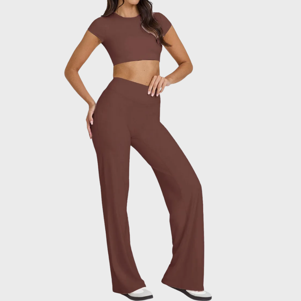 CloudFlex™ High-Stretch Straight-Leg Pants – Ultra Soft Naked Feel