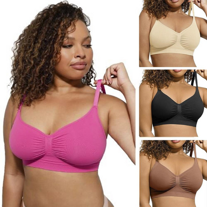 Wireless Soft Bra – Seamless Full Coverage & Everyday Comfort