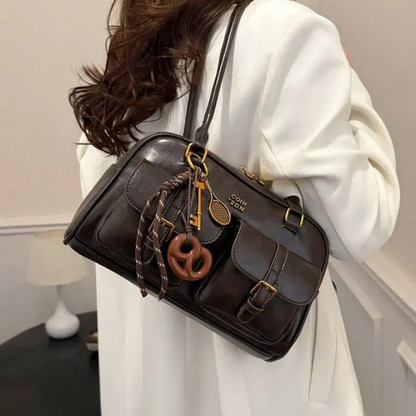 Women’s Multi-Pocket Shoulder Bag