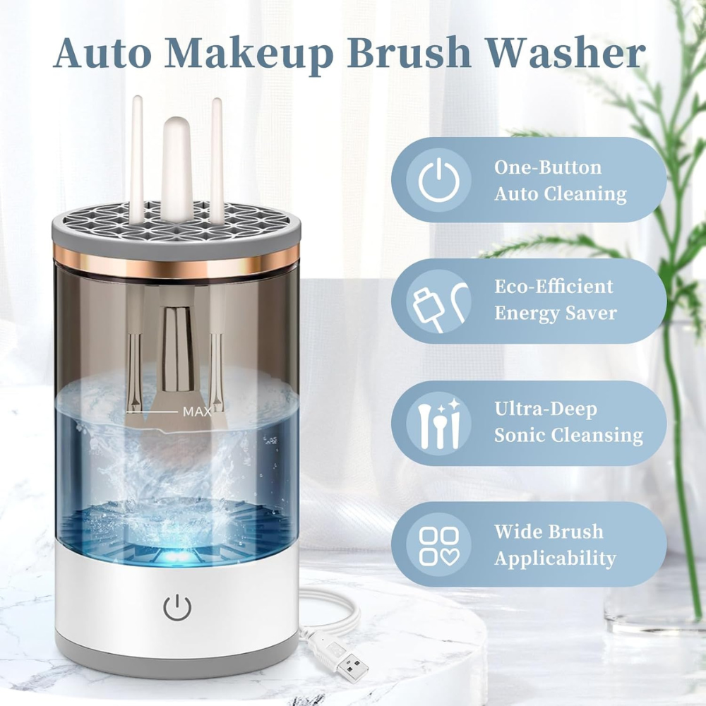 Electric Makeup Brush Washer