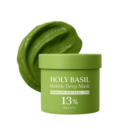 Holy Basil Bubble Deep Mask – Clearer Skin, Smaller Pores