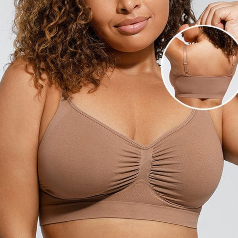 Wireless Soft Bra – Seamless Full Coverage & Everyday Comfort