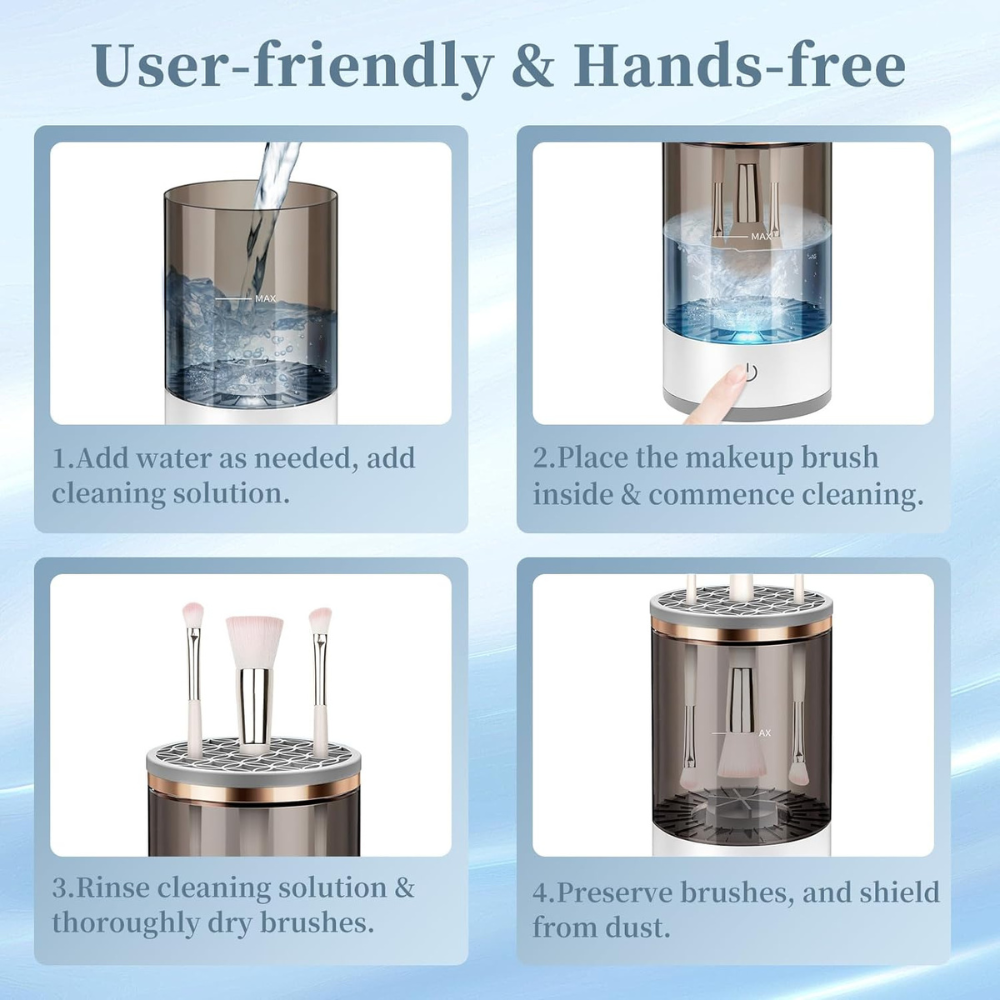 Electric Makeup Brush Washer