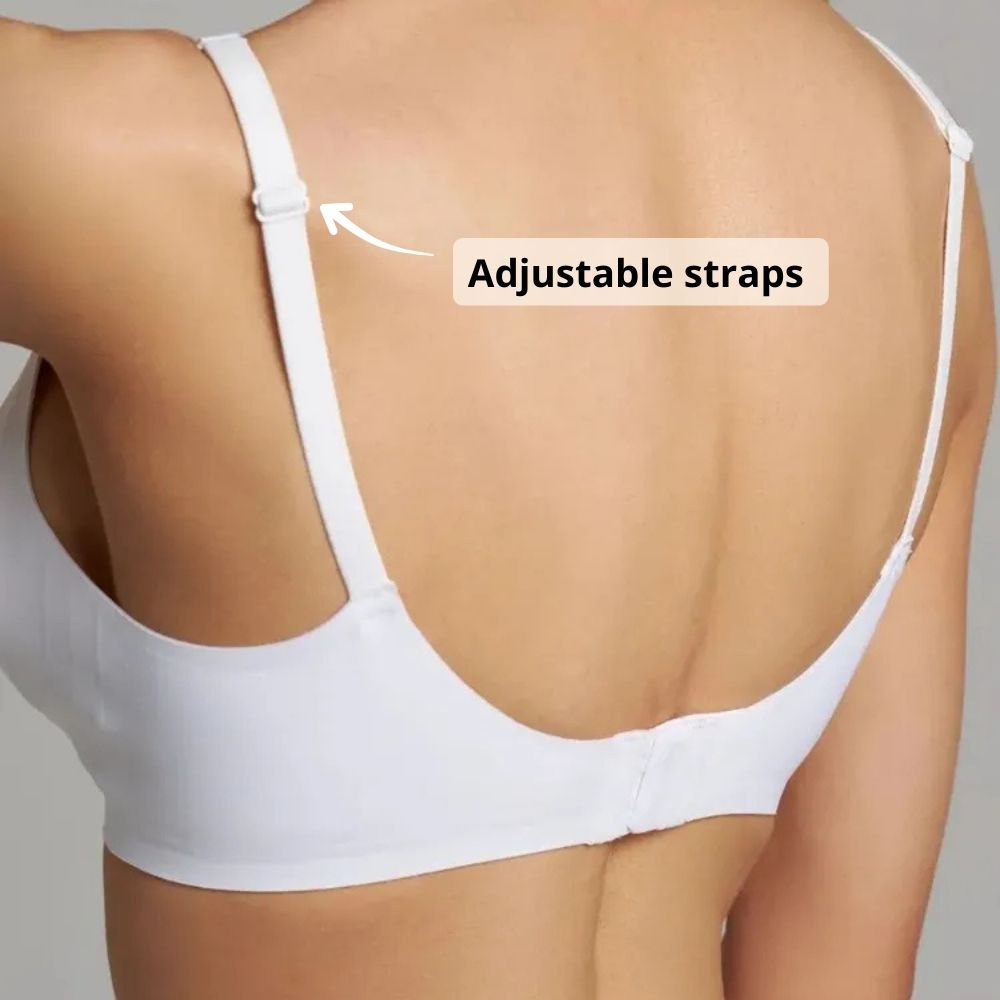 Jelly Strip Seamless Wireless Push-Up Bra