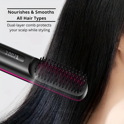 Portable Hair Straightening Comb – Smooth Hair Anytime, Anywhere
