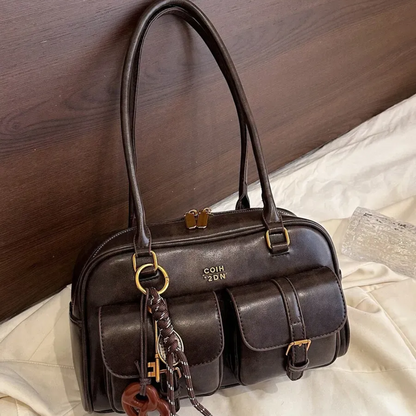 Women’s Multi-Pocket Shoulder Bag