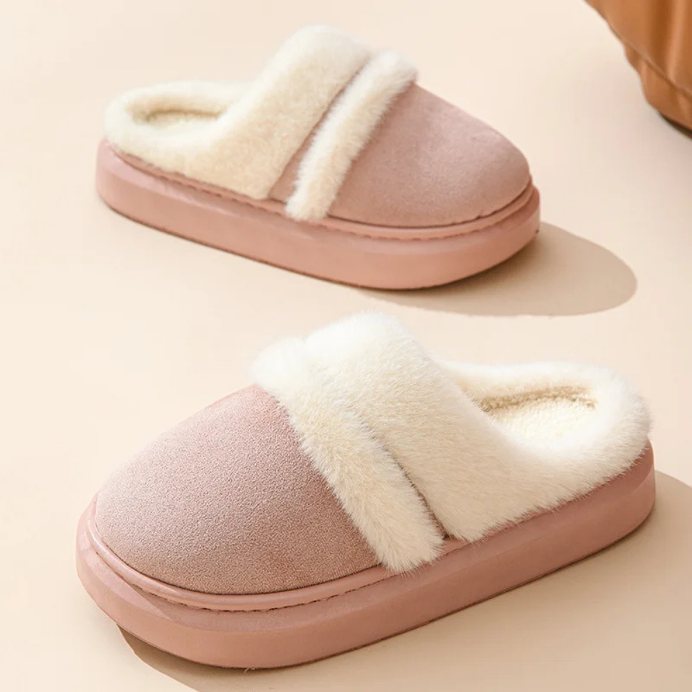 New Arrival: CozyVel™ Plush-Lined Indoor Slippers