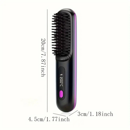Portable Hair Straightening Comb – Smooth Hair Anytime, Anywhere