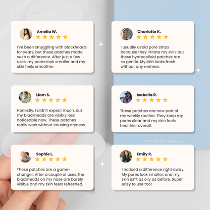 Clear Pores Nose Patches (24 pcs.) – Deep Clean & Smooth Skin