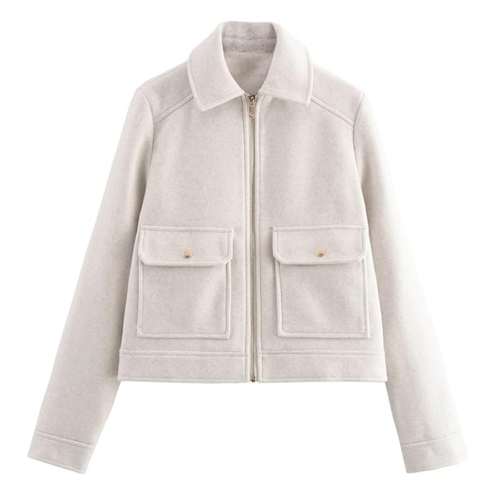 Cropped Wool Jacket – Timeless Elegance, Modern Edge