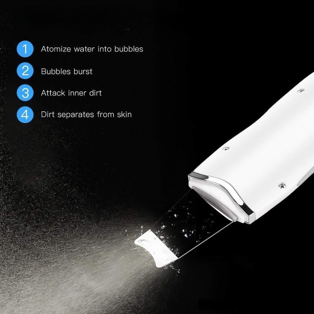 Ultrasonic Skin Scrubber – Deep Cleansing & Blackheads Remover