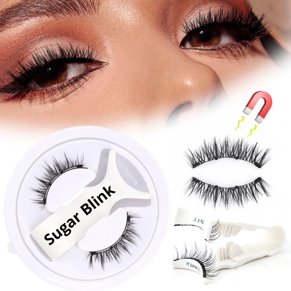 Magnetic Eyelashes – No Glue, No Mess, Just Snap & Go