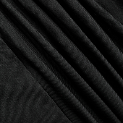 Elegant Solid Ruched Maxi Dress